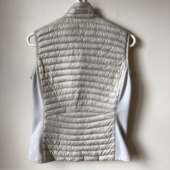 Eddie Bauer Down Filled Puffer Vest With Side Stretch Panels. - Picture 5 of 9